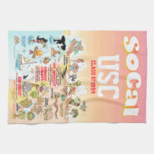 Linge De Cuisine SoCal personnalisable (Horizontal)