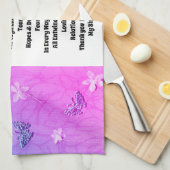 Linge De Cuisine Soeur embellie (Quart Plié)