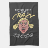 Linge De Cuisine Soeur folle (Vertical)