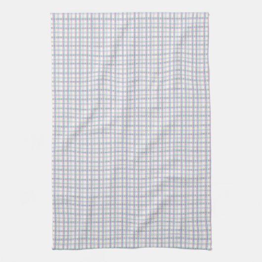 Linge De Cuisine Soft Pastel Plaid (Vertical)