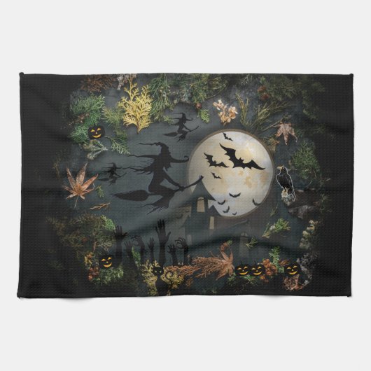 Linge De Cuisine Soirée de Witch (Horizontal)