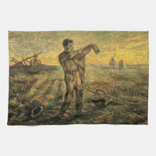 Linge De Cuisine Soirée - Fin de journée de Vincent van Gogh