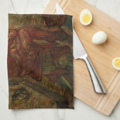 Linge De Cuisine Soirée - The Watch par Vincent van Gogh (Quart Plié)