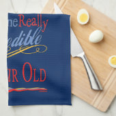 Linge De Cuisine Soixantième anniversaire incroyable (Quart Plié)