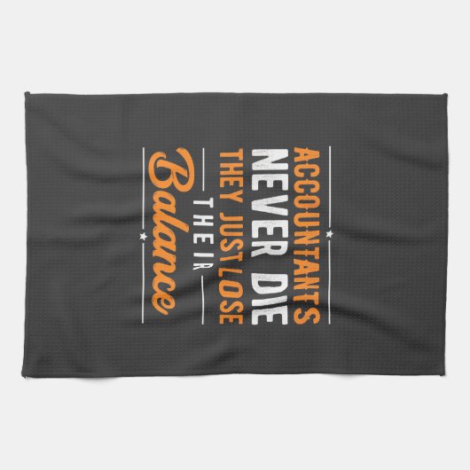 Linge De Cuisine Solde du comptable (Horizontal)