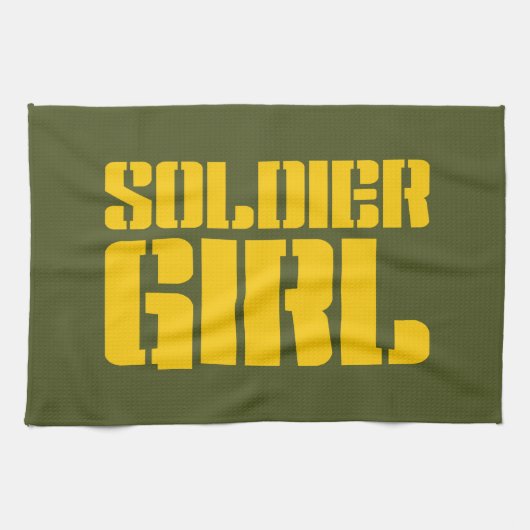 LINGE DE CUISINE SOLDIER GIRL (Horizontal)