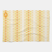 Linge De Cuisine Soleil Diamond Ombre Monogramme (Horizontal)