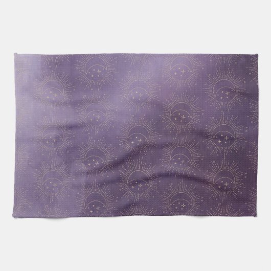 Linge De Cuisine Soleil et Lune (Horizontal)