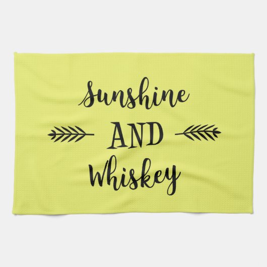 LINGE DE CUISINE SOLEIL ET WHISKEY (Horizontal)
