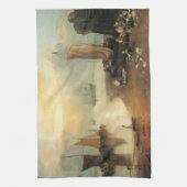 Linge De Cuisine Soleil levant à travers la vapeur par Joseph Turne (Vertical)