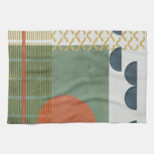 Linge De Cuisine Soleil Rouge III (Horizontal)