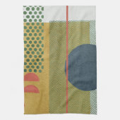 Linge De Cuisine Soleil Rouge IV (Vertical)