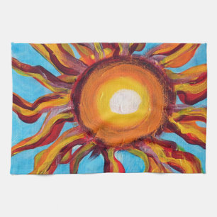 Linge De Cuisine Soleil sauvage