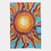 Linge De Cuisine Soleil sauvage (Vertical)