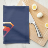 Linge De Cuisine Soleil Tourner Superman Shield (Quart Plié)