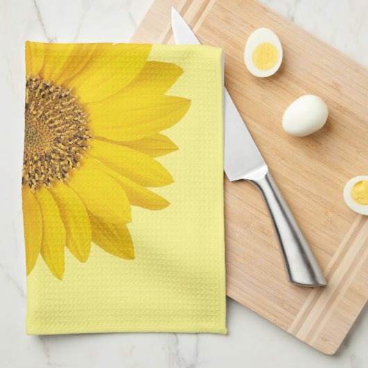 Linge De Cuisine Soleil unique de bonne matinée (Quart Plié)