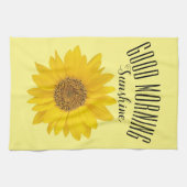 Linge De Cuisine Soleil unique de bonne matinée (Horizontal)