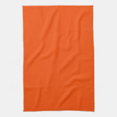 Linge De Cuisine Solid color blood orange (Vertical)