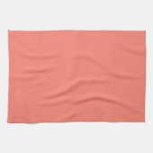 Linge De Cuisine Solid color salmon (Horizontal)
