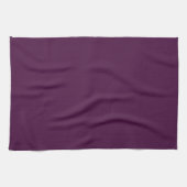 Linge De Cuisine Solid dark plum (Horizontal)