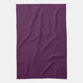 Linge De Cuisine Solid dark plum (Vertical)