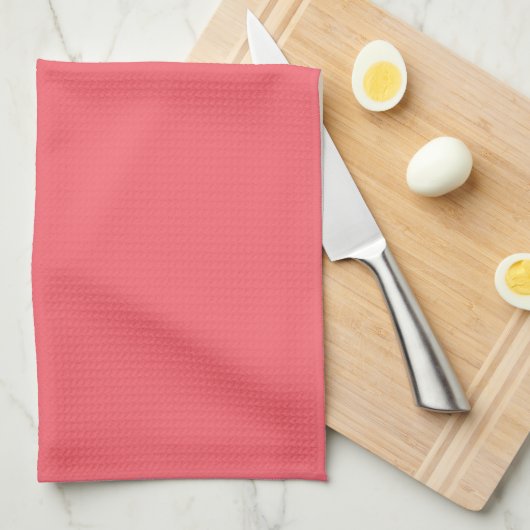 Linge De Cuisine Solid grapefruit hot pink (Quart Plié)