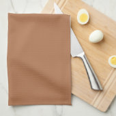 Linge De Cuisine Solid milk chocolate brown (Quart Plié)