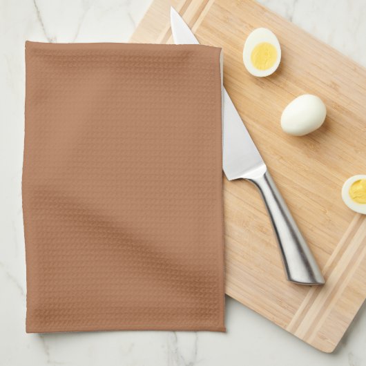 Linge De Cuisine Solid milk chocolate brown (Quart Plié)