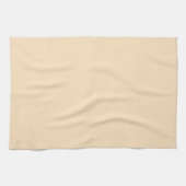 Linge De Cuisine Solide jaune doux (Horizontal)