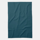 Linge De Cuisine Solide profonde aqua bleu turquoise (Vertical)