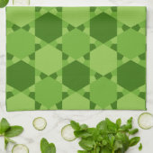 Linge De Cuisine Solomon Seal Star de David Illusion Optique (Plié)