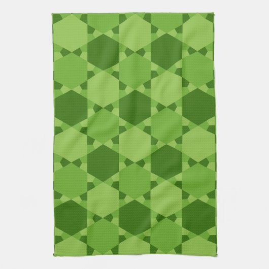 Linge De Cuisine Solomon Seal Star de David Illusion Optique (Vertical)