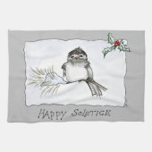 Linge De Cuisine Solstice Chickadee (Horizontal)