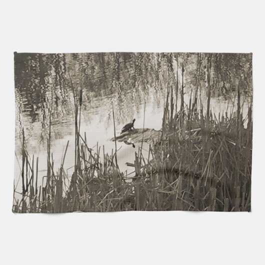 Linge De Cuisine Solstice d'hiver (Horizontal)