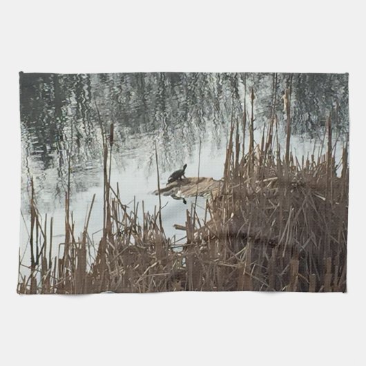 Linge De Cuisine Solstice d'hiver (Horizontal)