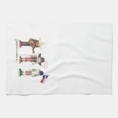 Linge De Cuisine "Somewhere in Texas", Texas Nutcrackers (Horizontal)