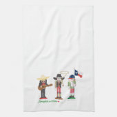 Linge De Cuisine "Somewhere in Texas", Texas Nutcrackers (Vertical)