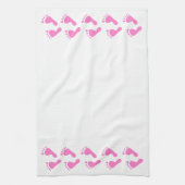 Linge De Cuisine Son une fille - baby shower, nouveau-né (Vertical)