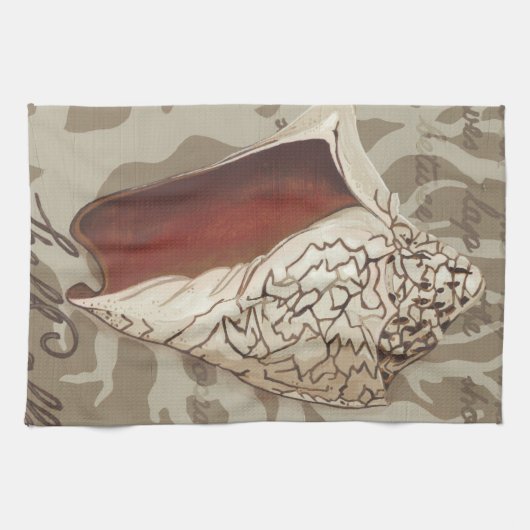 Linge De Cuisine Sonnet maritime IV (Horizontal)