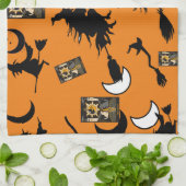 Linge De Cuisine sorcière assistant chatte lune bloomstick (Plié)