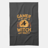 Linge De Cuisine Sorcière de jeu Halloween Conception de jeu (Vertical)