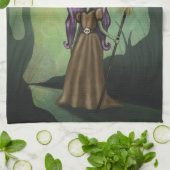 Linge De Cuisine Sorcière gothique de Steampunk (Plié)