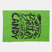 Linge De Cuisine Sorcière Il Vaut Mieux Avoir Mon Bonbon (Horizontal)