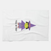 Linge De Cuisine Sorcière mignonne - Trick ou traitement (Horizontal)