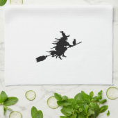 Linge De Cuisine Sorcière Volant Sur Sa Chambre (Plié)