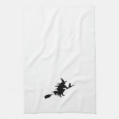 Linge De Cuisine Sorcière Volant Sur Sa Chambre (Vertical)