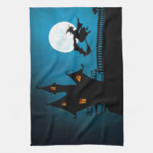 Linge De Cuisine Sorcière volante (Vertical)