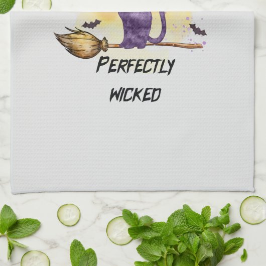 Linge De Cuisine Sorcières fous (Plié)