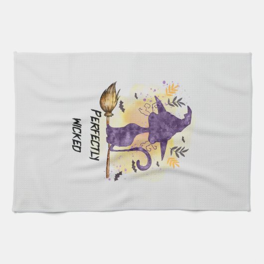 Linge De Cuisine Sorcières fous (Horizontal)