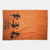 Linge De Cuisine Sorcières personnalisées Halloween Fall Grunge Ser (Horizontal)